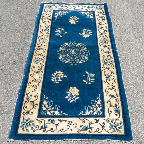 CHINESE PEKING HANDWOVEN ORIENTAL RUG 5'10X3'11 178X88CM - ADDITIONAL PHOTO 3
