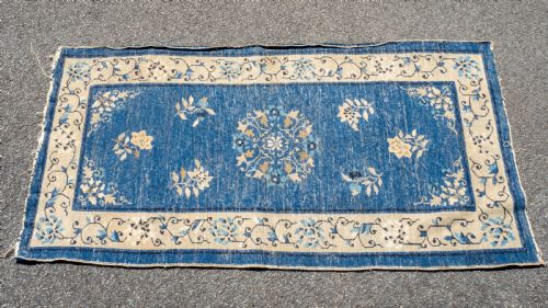 CHINESE PEKING HANDWOVEN ORIENTAL RUG 5'10X3'11 178X88CM - ADDITIONAL PHOTO 8