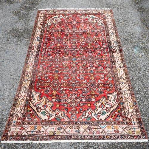PERSIAN HAMADAN RUG 7'4X4'3 223X1305CM CARPET - ADDITIONAL PHOTO 1