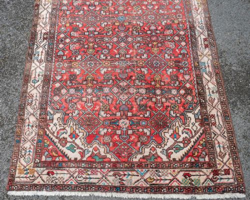 PERSIAN HAMADAN RUG 7'4X4'3 223X1305CM CARPET - ADDITIONAL PHOTO 2
