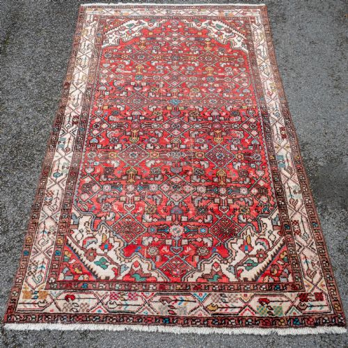 PERSIAN HAMADAN RUG 7'4X4'3 223X1305CM CARPET - ADDITIONAL PHOTO 3