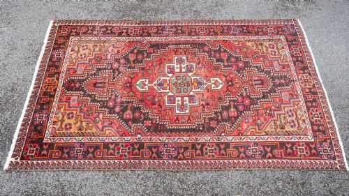 PERSIAN HAMADAN RUG 7'6X4'3 228X129CM CARPET - ADDITIONAL PHOTO 6