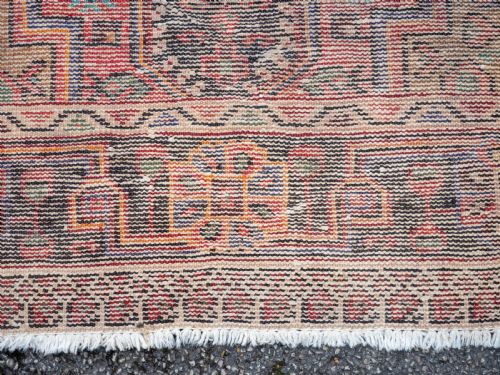 PERSIAN HAMADAN RUG 7'6X4'3 228X129CM CARPET - ADDITIONAL PHOTO 7