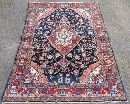 ANTIQUE ORIENTAL RUG EARLY C20TH 6'11X4'7 211X139CM CARPET - ADDITIONAL PHOTO 3