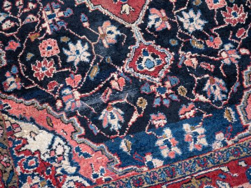 ANTIQUE ORIENTAL RUG EARLY C20TH 6'11X4'7 211X139CM CARPET - ADDITIONAL PHOTO 5