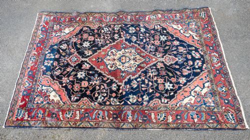 ANTIQUE ORIENTAL RUG EARLY C20TH 6'11X4'7 211X139CM CARPET - ADDITIONAL PHOTO 6