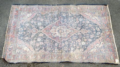 ANTIQUE ORIENTAL RUG EARLY C20TH 6'11X4'7 211X139CM CARPET - ADDITIONAL PHOTO 10