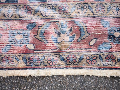 ANTIQUE ORIENTAL RUG EARLY C20TH 6'11X4'7 211X139CM CARPET - ADDITIONAL PHOTO 12