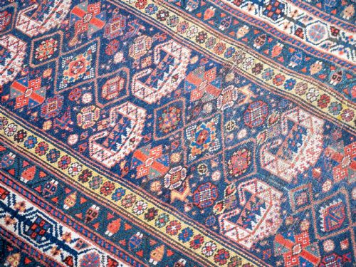 ANTIQUE WEST PERSIAN RUNNER 16'4X3'9 497X114CM - ADDITIONAL PHOTO 5