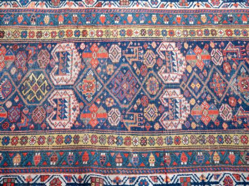 ANTIQUE WEST PERSIAN RUNNER 16'4X3'9 497X114CM - ADDITIONAL PHOTO 6