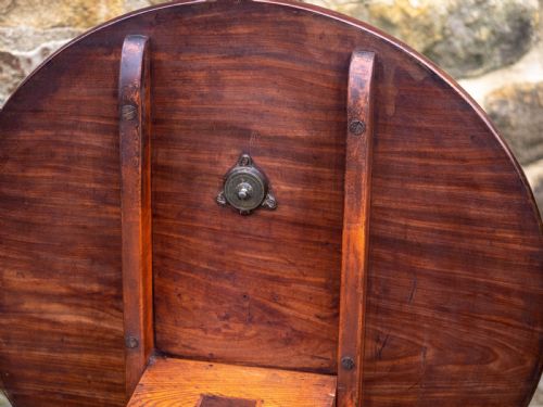 GEORGIAN MAHOGANY TILT TOP TRIPOD SUPPER TABLE GEORGE III - ADDITIONAL PHOTO 7
