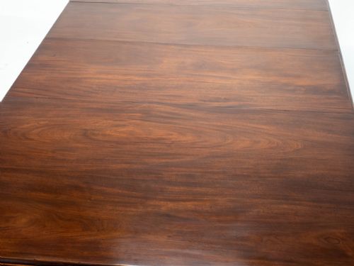 VICTORIAN MAHOGANY 8FT WIND OUT EXTENDING DINING TABLE - ADDITIONAL PHOTO 7