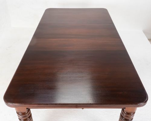 VICTORIAN MAHOGANY 8FT WINDOUT EXTENDING KITCHEN DINING TABLE JOSEPH FITTER - ADDITIONAL PHOTO 11