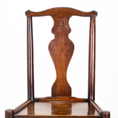 GEORGIAN ELM ASH STAFFORDSHIRE SHROPSHIRE COUNTRY SIDE CHAIR LATE C18TH - ADDITIONAL PHOTO 2