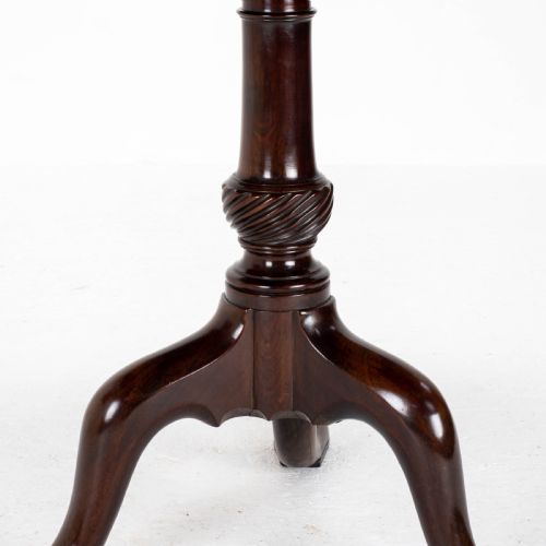 GEORGE II MAHOGANY BIRDCAGE TILT TOP TRIPOD SUPPER TABLE GEORGIAN - ADDITIONAL PHOTO 12