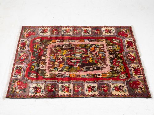 BAKHTIARI PERSIAN HANDWOVEN RUG 5'6X3'9 168X115CM CARPET ORIENTAL - ADDITIONAL PHOTO 6