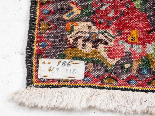 BAKHTIARI PERSIAN HANDWOVEN RUG 5'6X3'9 168X115CM CARPET ORIENTAL - ADDITIONAL PHOTO 8