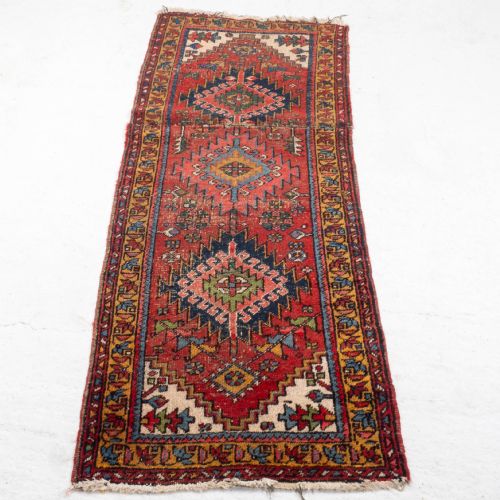 CAUCASIAN KAZAK RUNNER 7'6X2'9 229X85CM ORIENTAL RUG - ADDITIONAL PHOTO 2