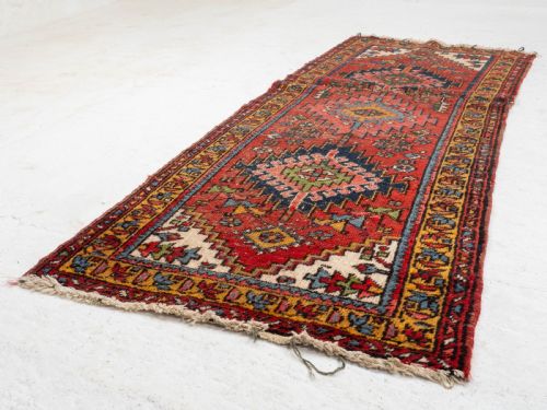 CAUCASIAN KAZAK RUNNER 7'6X2'9 229X85CM ORIENTAL RUG - ADDITIONAL PHOTO 5