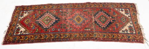 CAUCASIAN KAZAK RUNNER 7'6X2'9 229X85CM ORIENTAL RUG - ADDITIONAL PHOTO 8