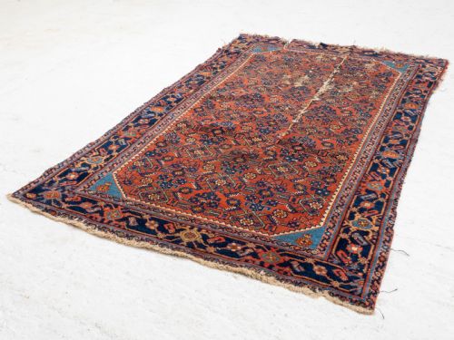 ANTIQUE AFSHAR PERSIAN C19TH RUG 5'X3'1 153X93CM CARPET ORIENTAL - ADDITIONAL PHOTO 1