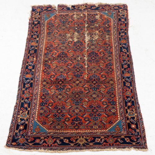 ANTIQUE AFSHAR PERSIAN C19TH RUG 5'X3'1 153X93CM CARPET ORIENTAL - ADDITIONAL PHOTO 2