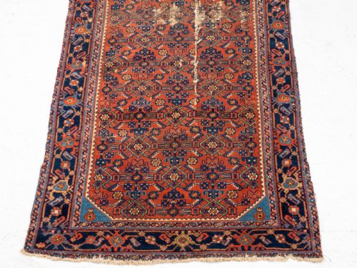 ANTIQUE AFSHAR PERSIAN C19TH RUG 5'X3'1 153X93CM CARPET ORIENTAL - ADDITIONAL PHOTO 6