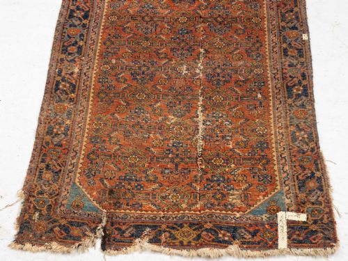 ANTIQUE AFSHAR PERSIAN C19TH RUG 5'X3'1 153X93CM CARPET ORIENTAL - ADDITIONAL PHOTO 13