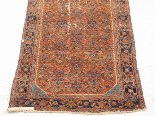 ANTIQUE AFSHAR PERSIAN C19TH RUG 5'X3'1 153X93CM CARPET ORIENTAL - ADDITIONAL PHOTO 14