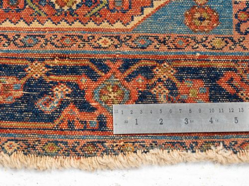 ANTIQUE AFSHAR PERSIAN C19TH RUG 5'X3'1 153X93CM CARPET ORIENTAL - ADDITIONAL PHOTO 15