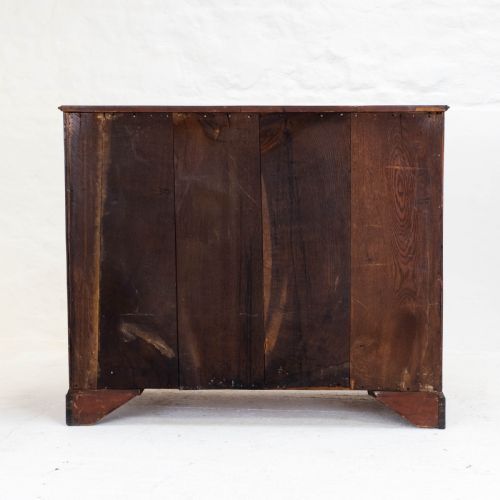 GEORGIAN LARGE MAHOGANY OAK STRAIGHT FRONT CHEST OF DRAWERS GEORGE III - ADDITIONAL PHOTO 16