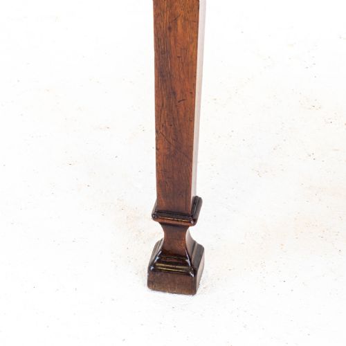 GEORGIAN CHIPPENDALE MAHOGANY CONSOLE FOLDOVER TEA TABLE GEORGE III - ADDITIONAL PHOTO 15