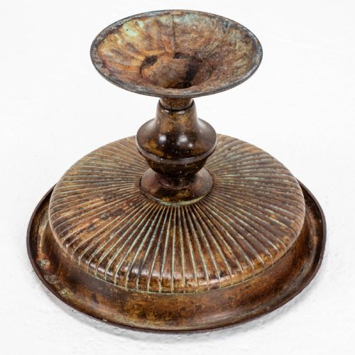 C19TH ITALIAN BRONZE PATINATED TAZZA CENTREPIECE PEDESTAL BOWL - ADDITIONAL PHOTO 6