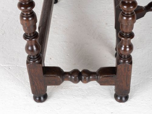 EARLY C18TH OAK OVAL GATELEG COUNTRY DINING TABLE C17TH JACOBEAN CAROLEAN - ADDITIONAL PHOTO 19