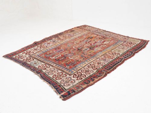 C19TH AFSHAR PERSIAN RUG 5'10X4'5 177X135CM CARPET ORIENTAL - ADDITIONAL PHOTO 2