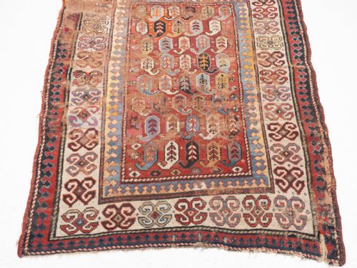 C19TH AFSHAR PERSIAN RUG 5'10X4'5 177X135CM CARPET ORIENTAL - ADDITIONAL PHOTO 3
