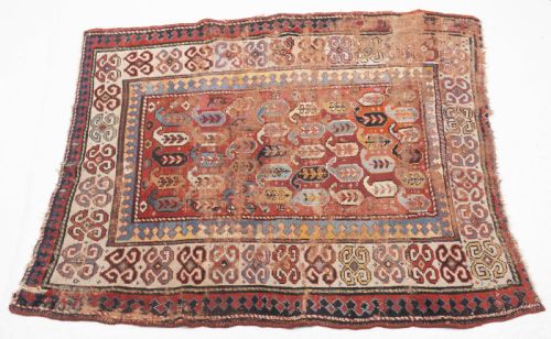 C19TH AFSHAR PERSIAN RUG 5'10X4'5 177X135CM CARPET ORIENTAL - ADDITIONAL PHOTO 4