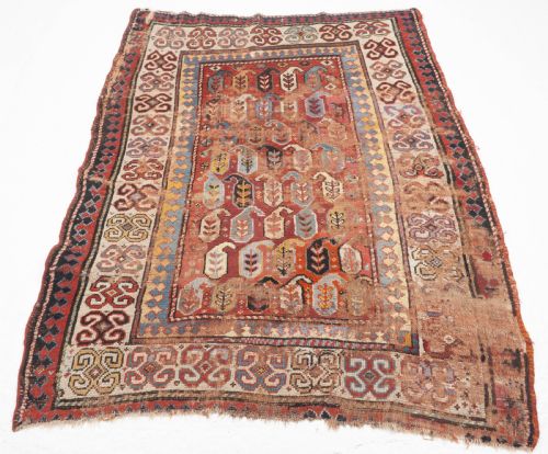 C19TH AFSHAR PERSIAN RUG 5'10X4'5 177X135CM CARPET ORIENTAL - ADDITIONAL PHOTO 8