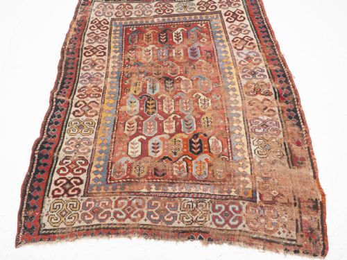 C19TH AFSHAR PERSIAN RUG 5'10X4'5 177X135CM CARPET ORIENTAL - ADDITIONAL PHOTO 9