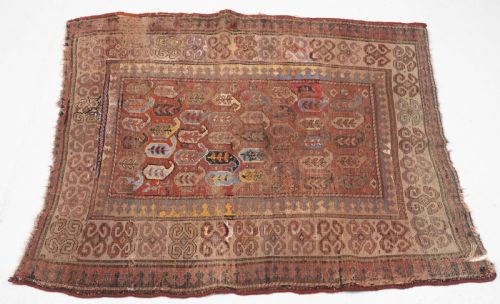 C19TH AFSHAR PERSIAN RUG 5'10X4'5 177X135CM CARPET ORIENTAL - ADDITIONAL PHOTO 12