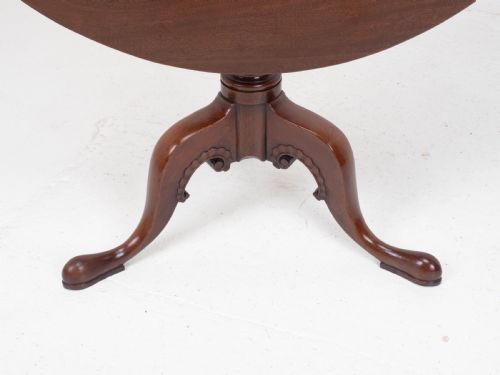 IRISH GEORGE II MAHOGANY TRIPOD TILT TOP SUPPER TABLE C1760 GEORGIAN - ADDITIONAL PHOTO 10