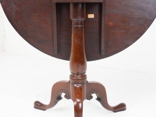 IRISH GEORGE II MAHOGANY TRIPOD TILT TOP SUPPER TABLE C1760 GEORGIAN - ADDITIONAL PHOTO 13