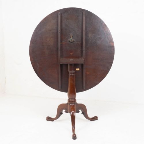 IRISH GEORGE II MAHOGANY TRIPOD TILT TOP SUPPER TABLE C1760 GEORGIAN - ADDITIONAL PHOTO 14