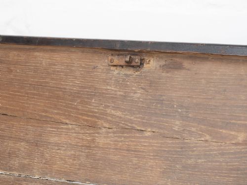 CAROLEAN C17TH LATER CARVED DARK OAK CARVED MULE CHEST COFFER KIST JACOBEAN - ADDITIONAL PHOTO 23
