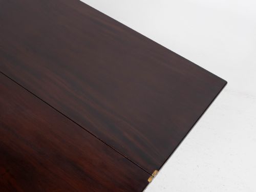GEORGE II PAD FOOT MAHOGANY FOLDOVER TEA CONSOLE TABLE C1730 GEORGIAN - ADDITIONAL PHOTO 19