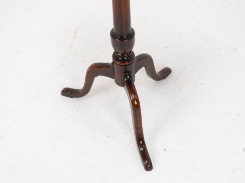 GEORGIAN OAK COUNTRY TRIPOD WINE TABLE C1780 GEORGE III SIDE OCCASIONAL - ADDITIONAL PHOTO 6