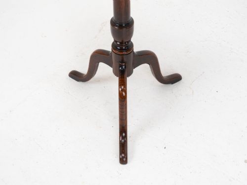 GEORGIAN OAK COUNTRY TRIPOD WINE TABLE C1780 GEORGE III SIDE OCCASIONAL - ADDITIONAL PHOTO 7