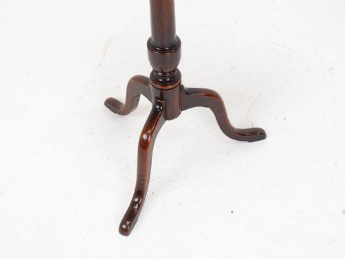 GEORGIAN OAK COUNTRY TRIPOD WINE TABLE C1780 GEORGE III SIDE OCCASIONAL - ADDITIONAL PHOTO 8