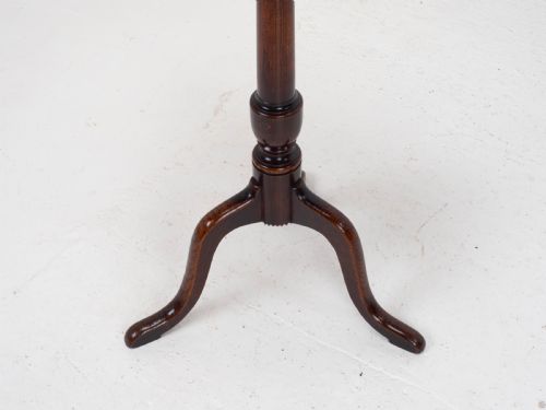 GEORGIAN OAK COUNTRY TRIPOD WINE TABLE C1780 GEORGE III SIDE OCCASIONAL - ADDITIONAL PHOTO 11