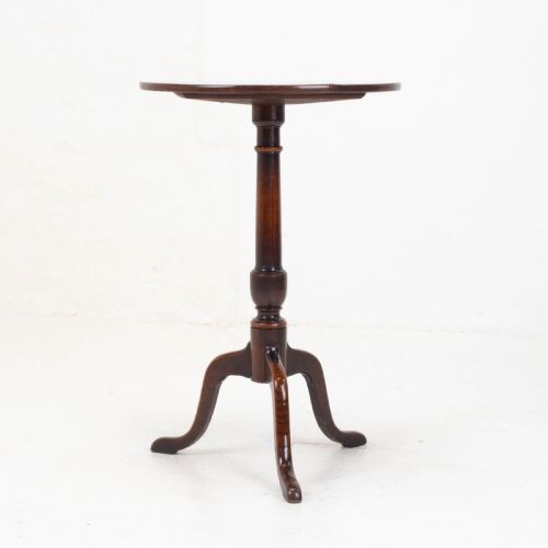 GEORGIAN OAK COUNTRY TRIPOD WINE TABLE C1780 GEORGE III SIDE OCCASIONAL - ADDITIONAL PHOTO 14